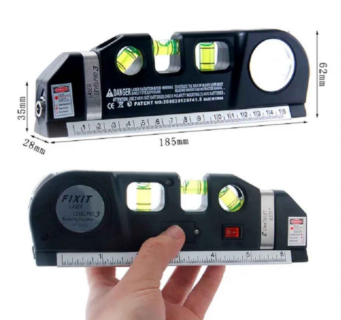 Herramienta Profesional: Nivel Láser 4 en 1 - LASERPRO3